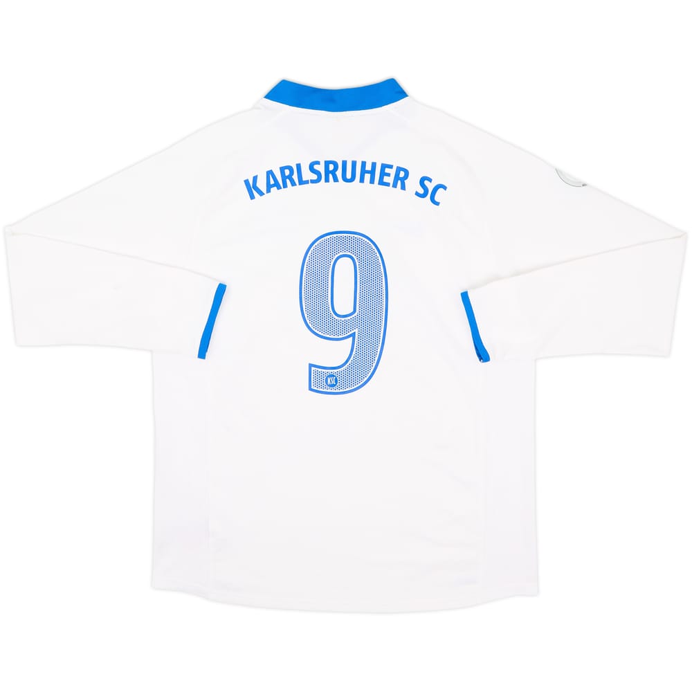 2009-10 Karlsruher II Match Issue Away L/S Shirt #9