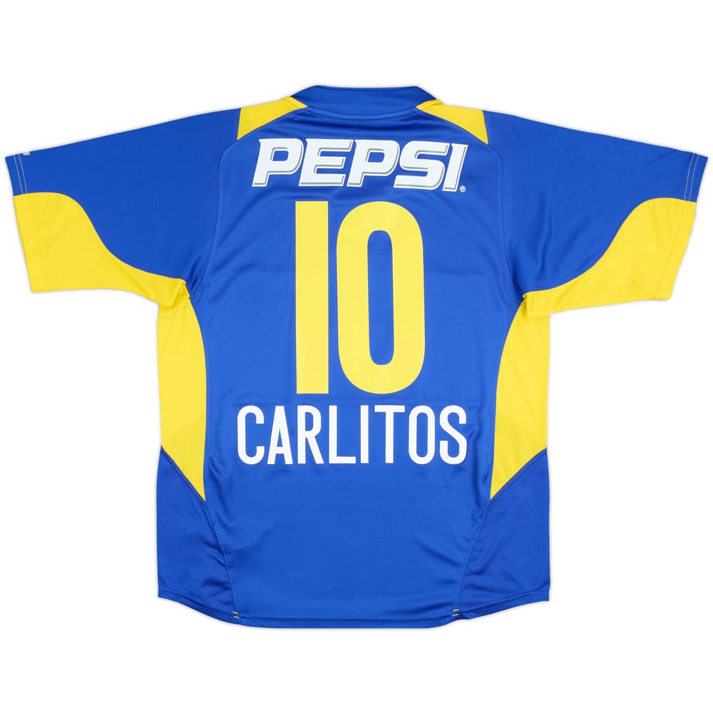 Camiseta de local del Boca Juniors 2004-05 Carlitos #10 - 9/10 - (M)