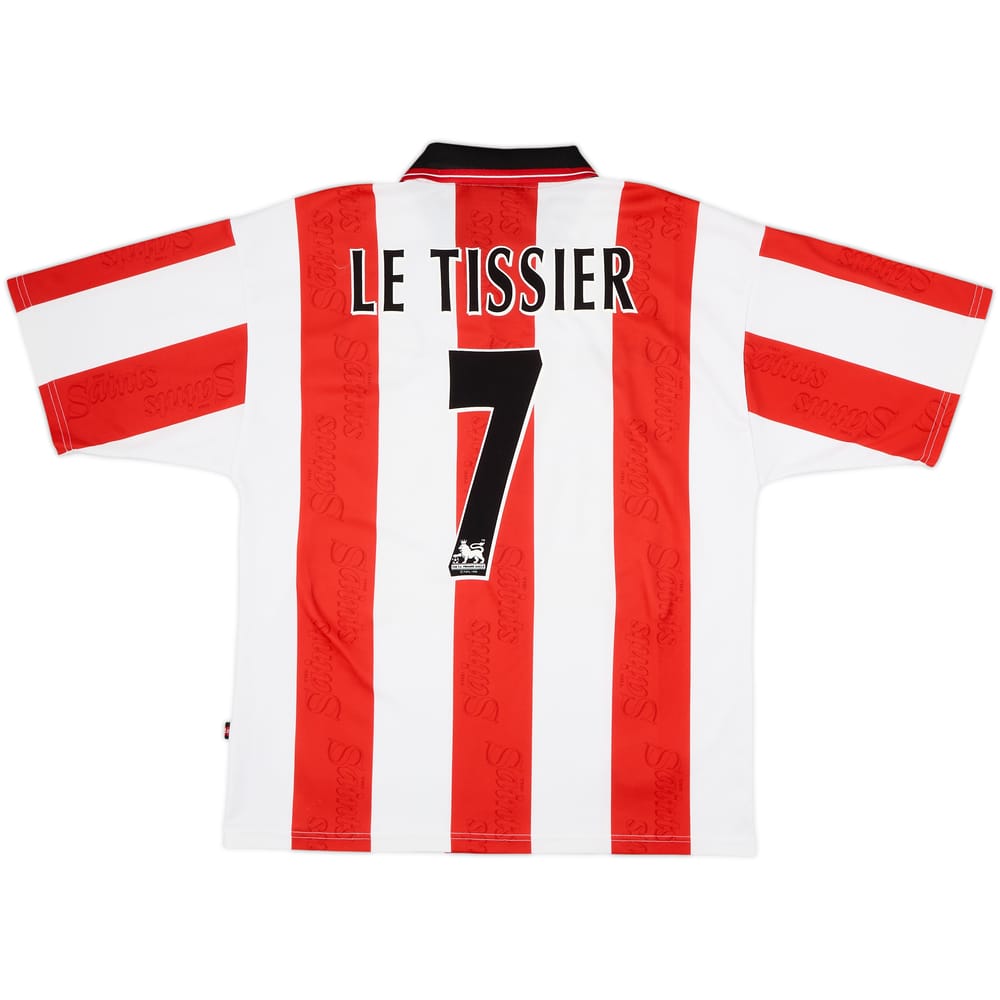 1997-99 Southampton Home Shirt Le Tissier #7 - 8/10 - (L)