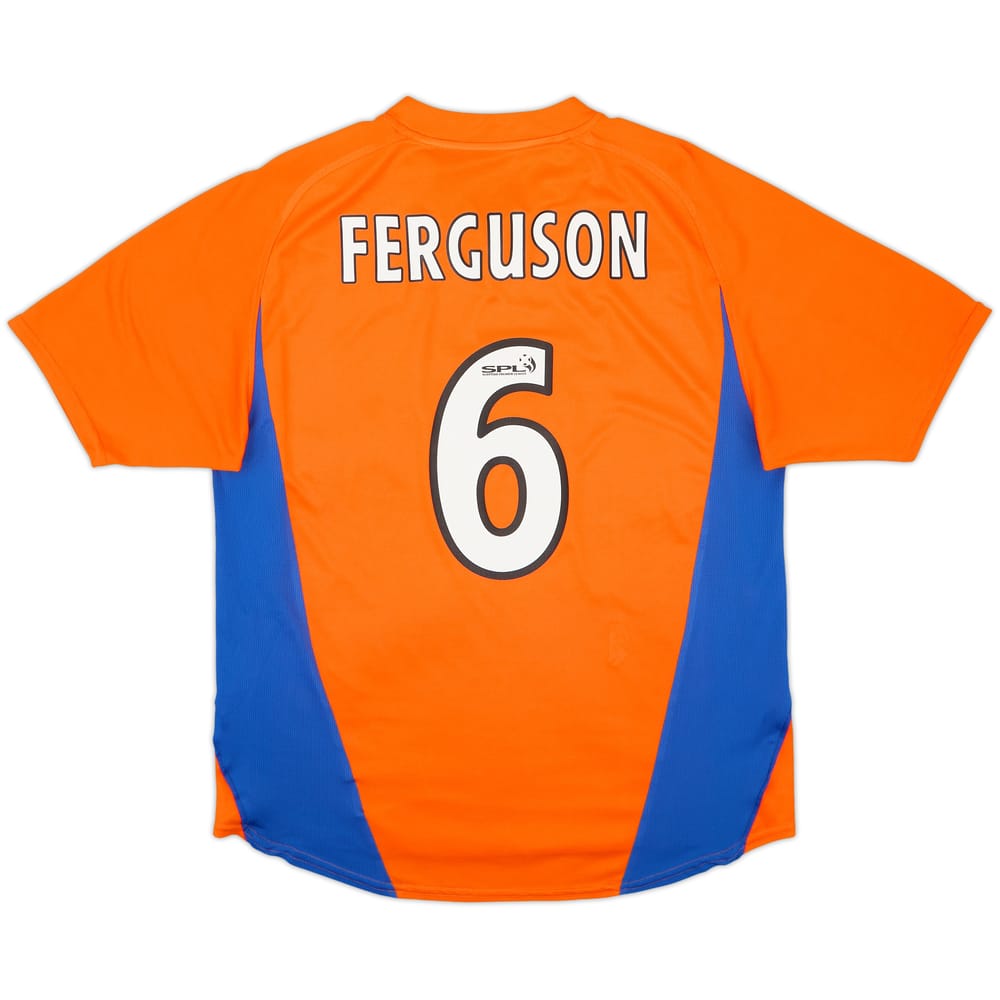 2002-03 Rangers Away Shirt Ferguson #6 - 9/10 - (L)