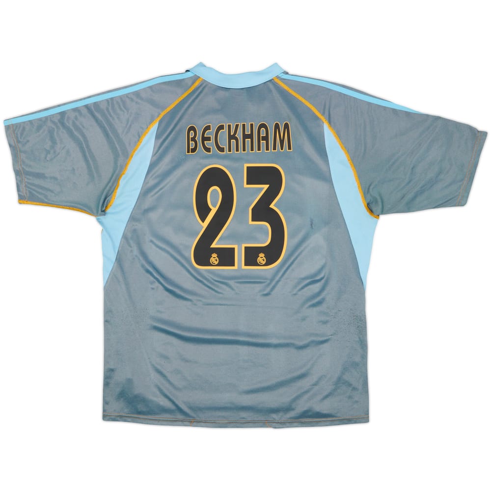2003-04 Real Madrid Third Shirt Beckham #23 - 6/10 - (XL)