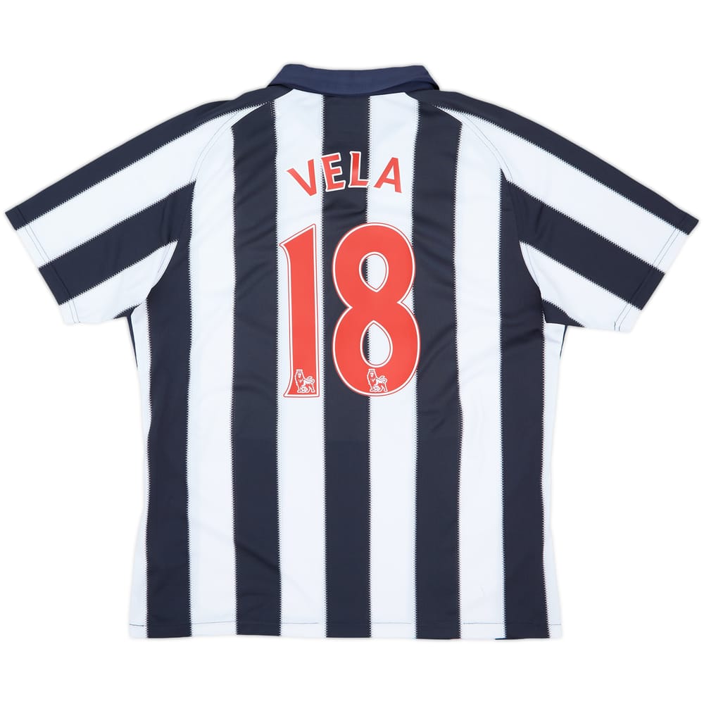 2010-11 West Brom Home Shirt Vela #18 - 7/10 - (L)