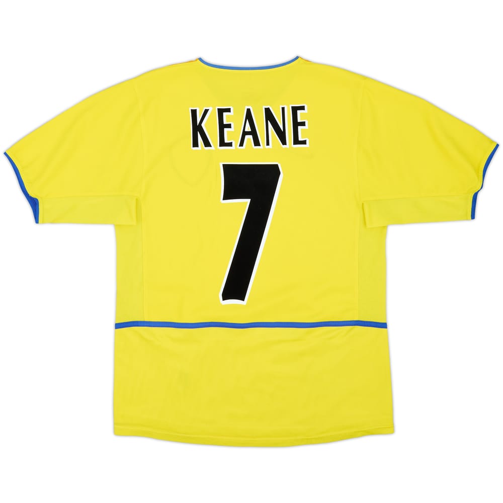 2002-03 Leeds United Away Shirt Keane #7 - 6/10 - (S)