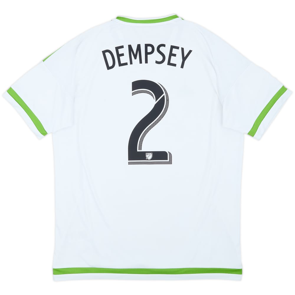 2015 Seattle Sounders Away Shirt Dempsey #2 - 6/10 - (L)