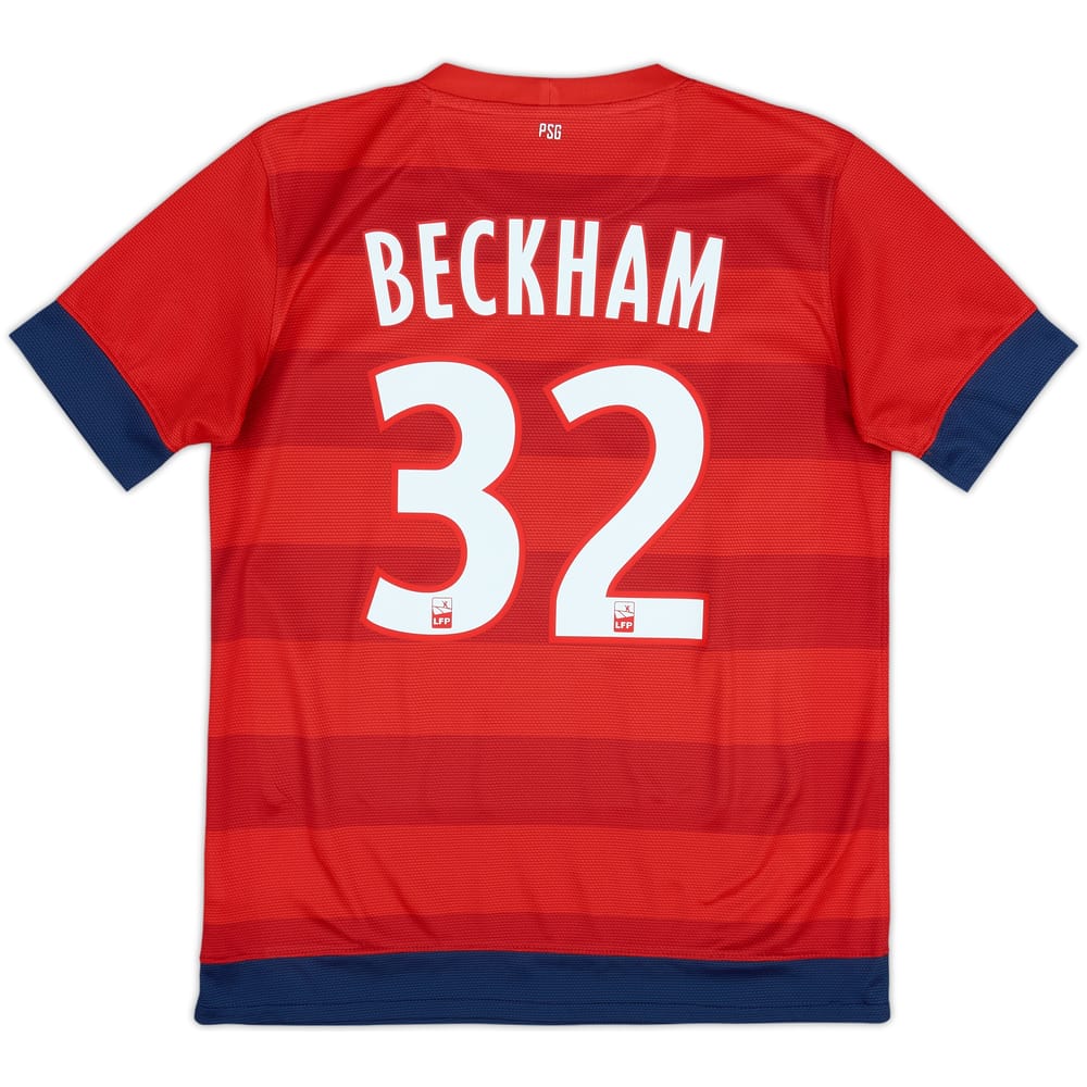 2012-13 Paris Saint-Germain Away Shirt Beckham #32 - 7/10 - (13-15 Years)