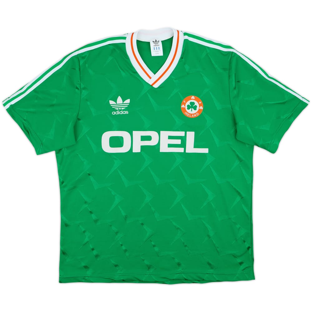 1990-92 Ireland Home Shirt - 8/10 - (XL)