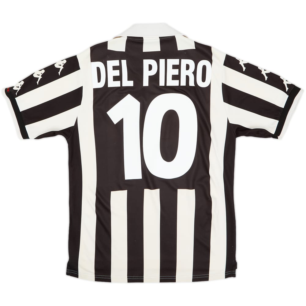 1998-99 Juventus Home Shirt Del Piero #10 - 7/10 - (S)
