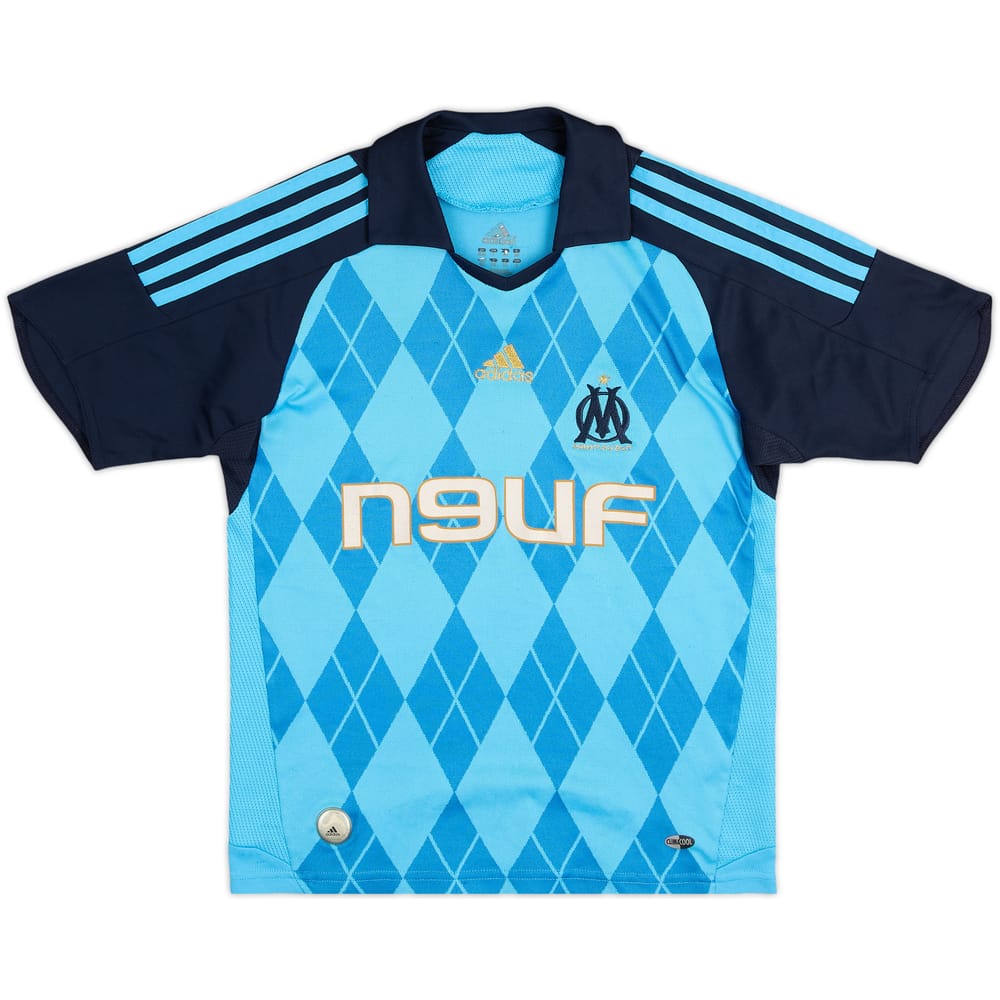 2008-09 Olympique Marseille Away Shirt - 6/10 - (9-10 Years)