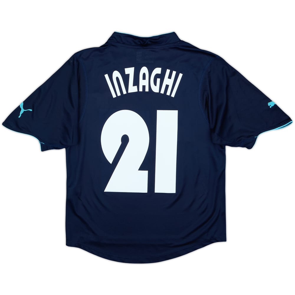 2002-03 Lazio Away Shirt Inzaghi #21 (S)
