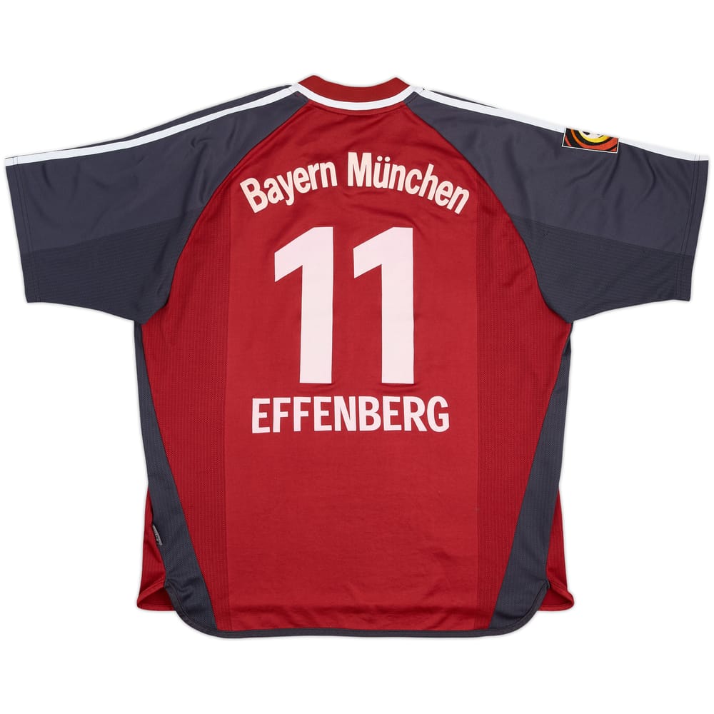 2001-02 Bayern Munich Home Shirt Effenberg #11 - 8/10 - (XL)