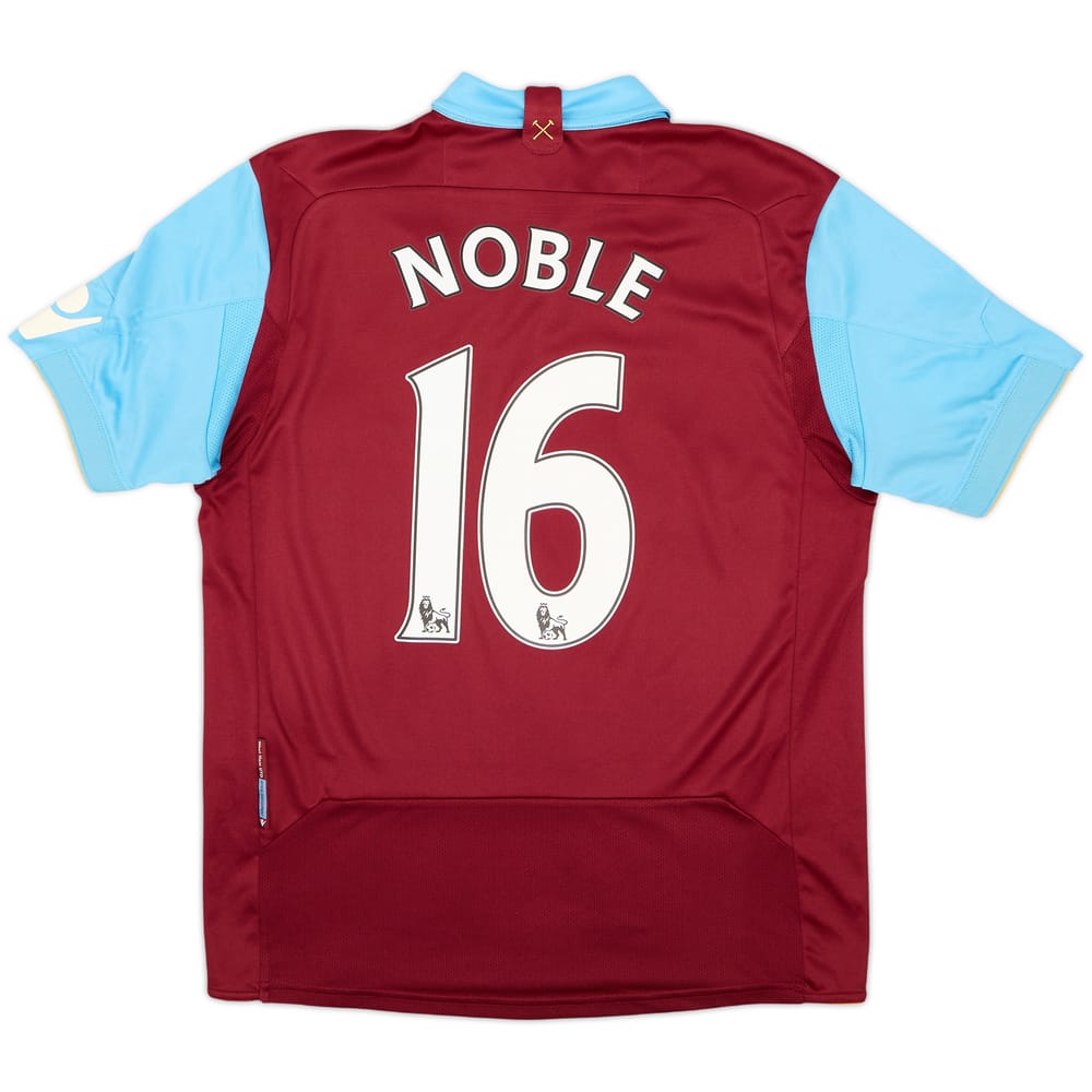 2010-11 West Ham Home Shirt Noble #16 - 8/10 - (M)