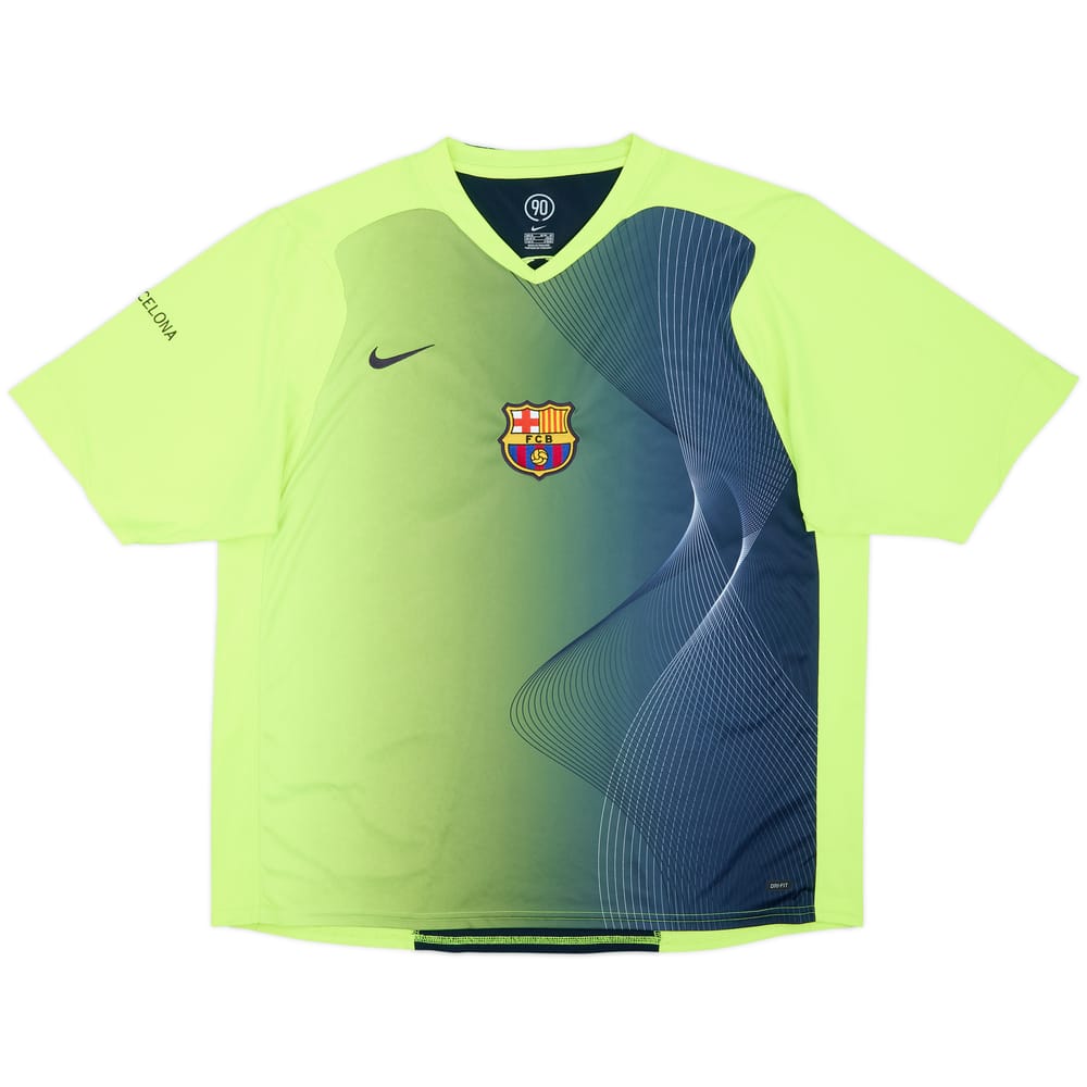2007-08 Barcelona Nike Training Shirt - 9/10 - (XL)
