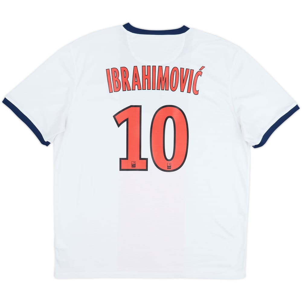 Camiseta de visitante del Paris Saint-Germain 2013-14 Ibrahimovic #10 - 8/10 - (XL)