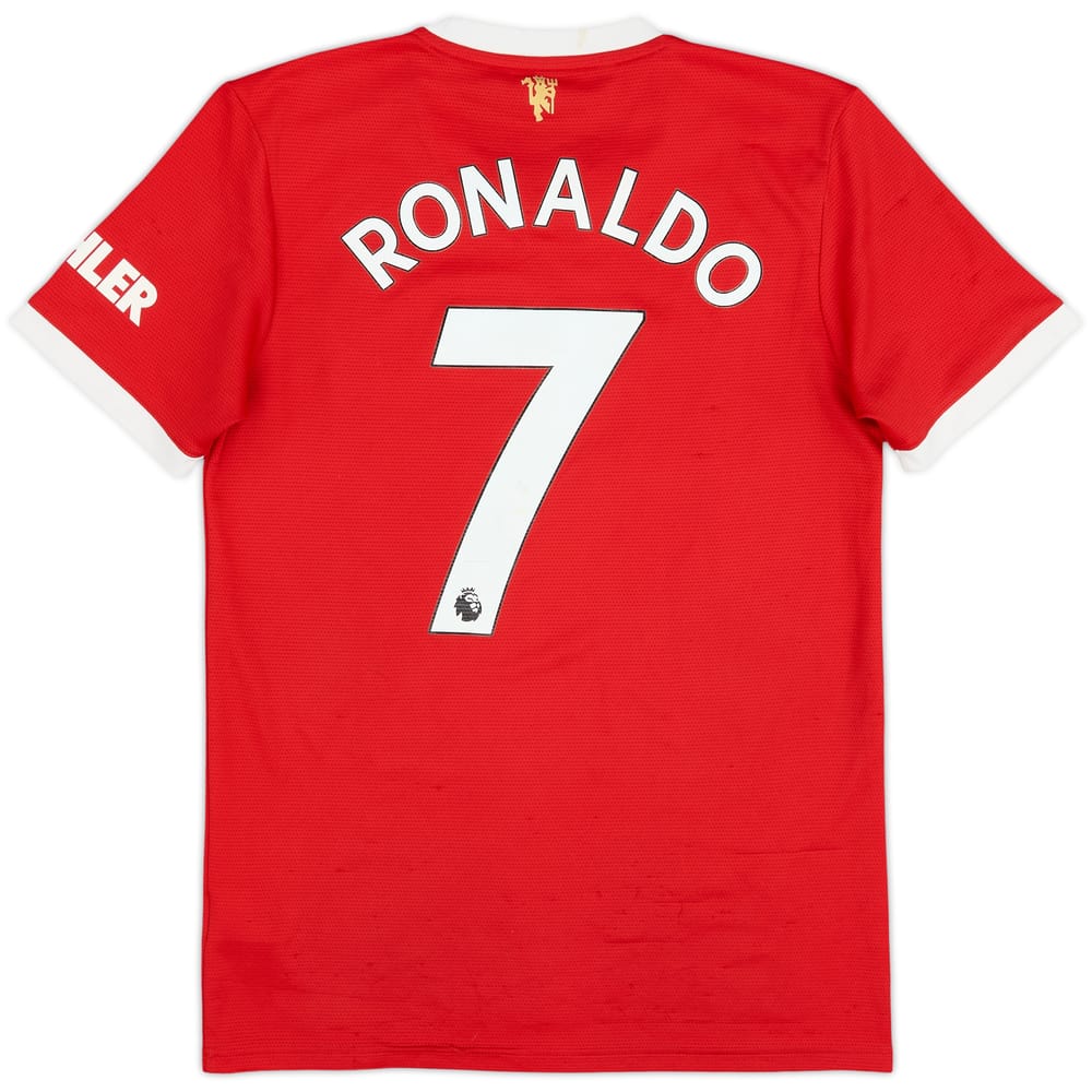 2021-22 Manchester United Home Shirt Ronaldo #7 - 5/10 - (S)
