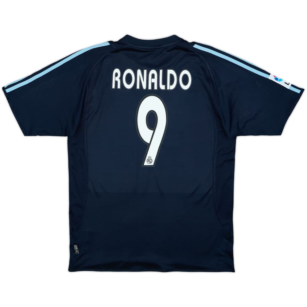 Camiseta de visitante del Real Madrid 2003-04 Ronaldo #9 - 6/10 - (M)