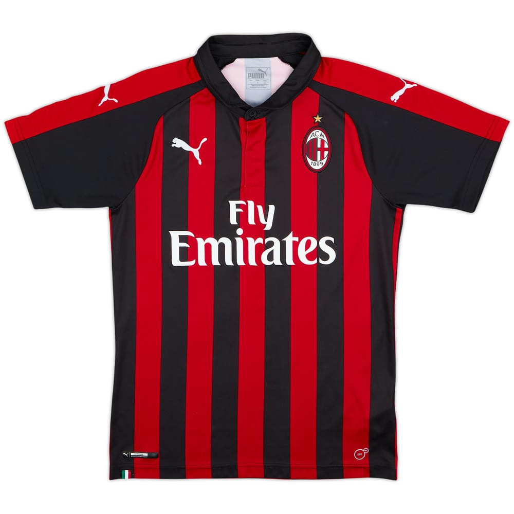 2018-19 AC Milan Camiseta Local - 8/10 - (S)