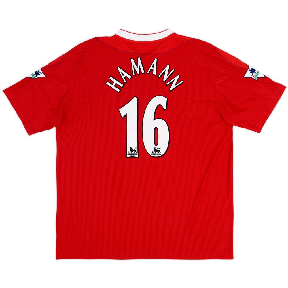 2002-04 Liverpool Home Shirt Hamann #16 (XL)
