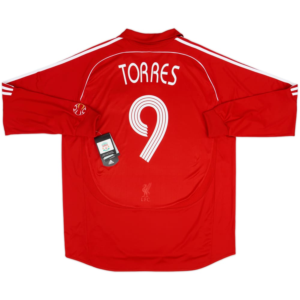 2006-08 Liverpool Home L/S Shirt Torres #9 (XXL)