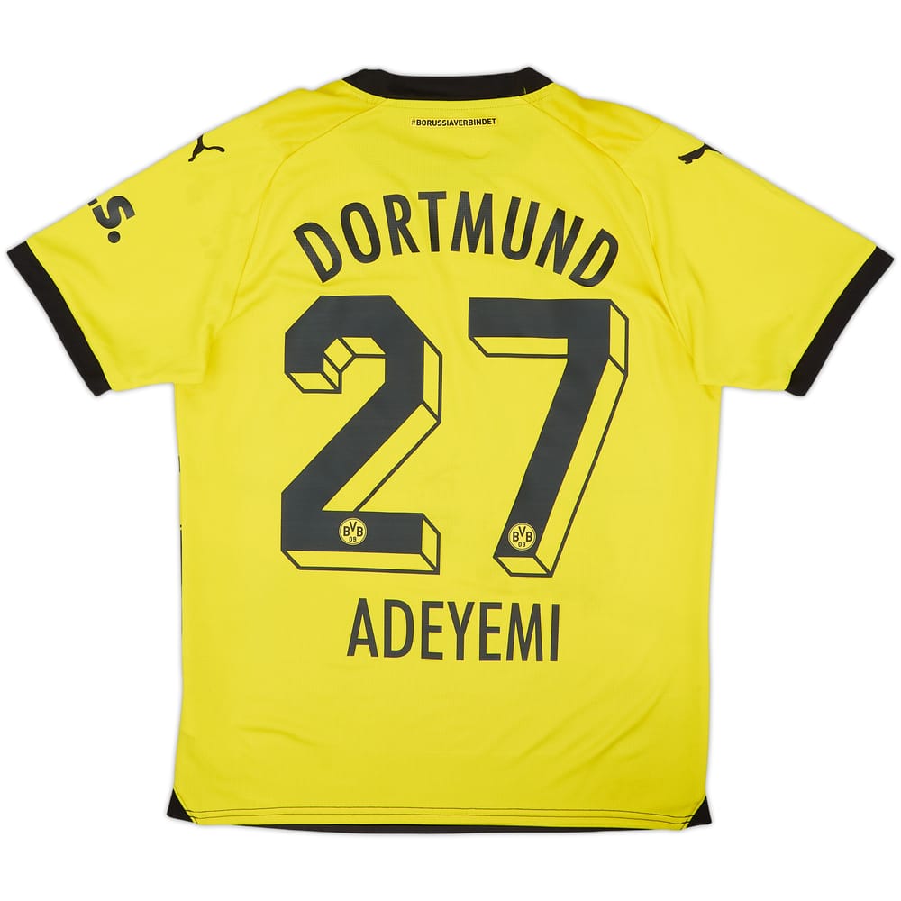 2023-24 Borussia Dortmund Maillot domicile Adeyemi #27 - 6/10 - (M)