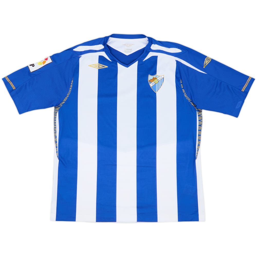 2007-09 Malaga Home Shirt - 6/10 - (XL)