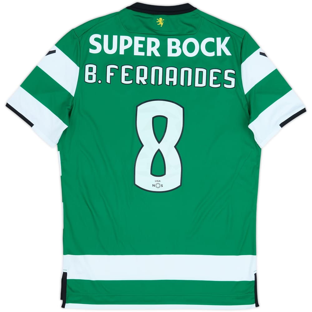 2017-18 Sporting CP Home Shirt B.Fernandes #8 (M)