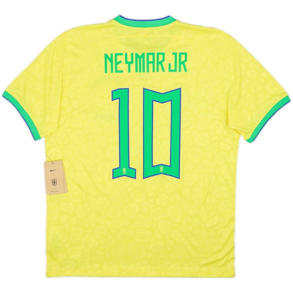 2022-23 Brazil Home Shirt Neymar Jr #10 (L)