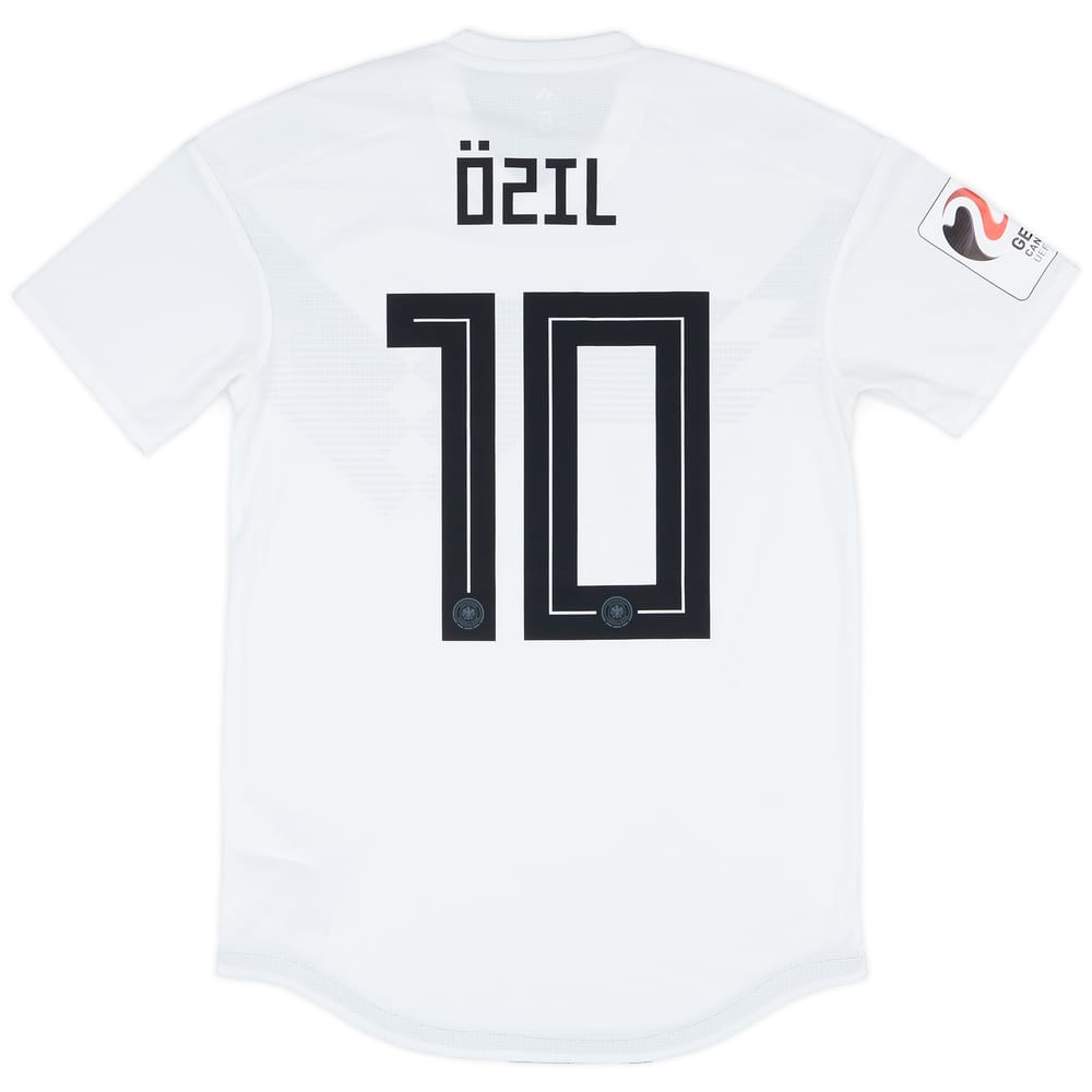 2018 Germany Match Issue Home Shirt Ozil #10