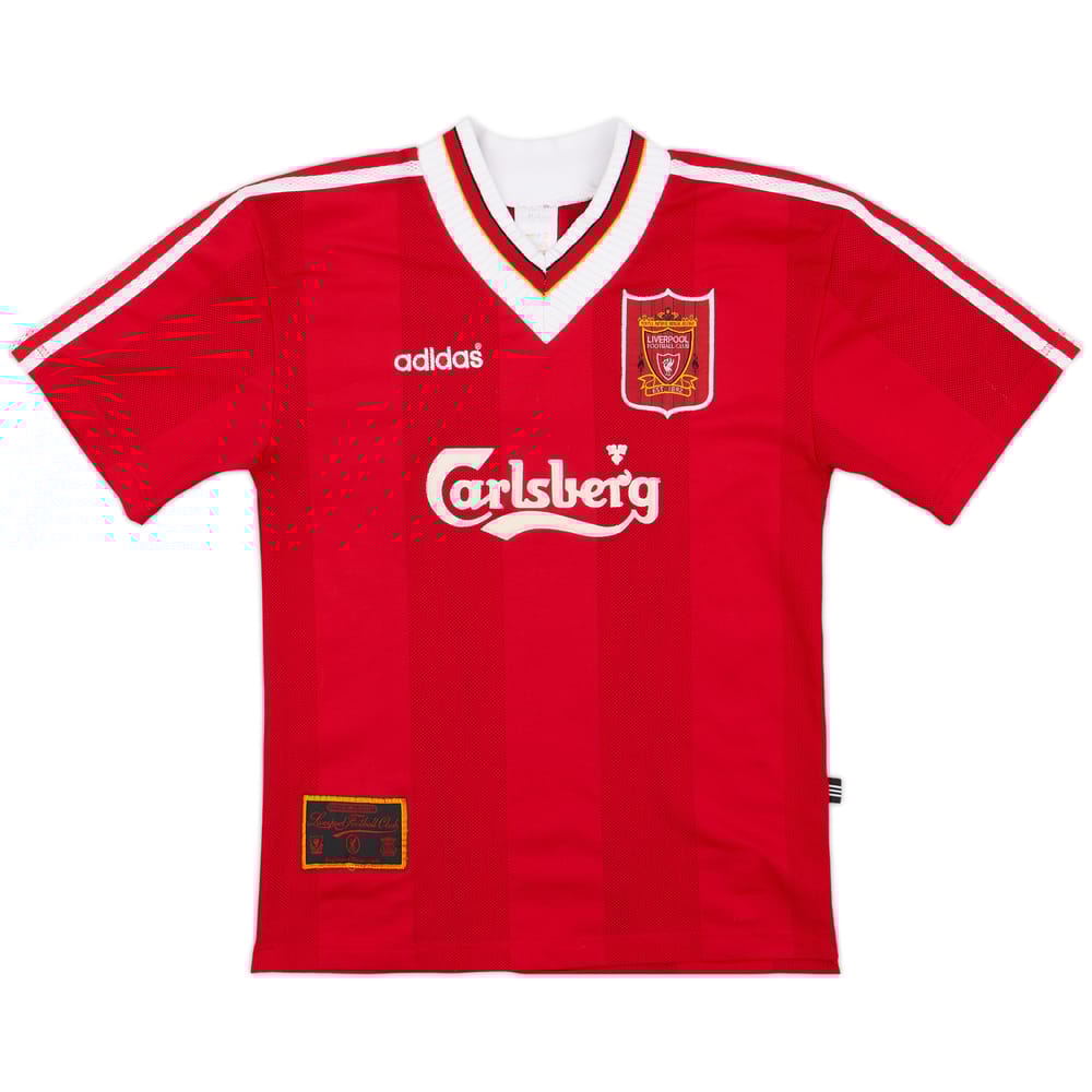 1996-98 Liverpool Home Shirt - 5/10 - (L.Boys)