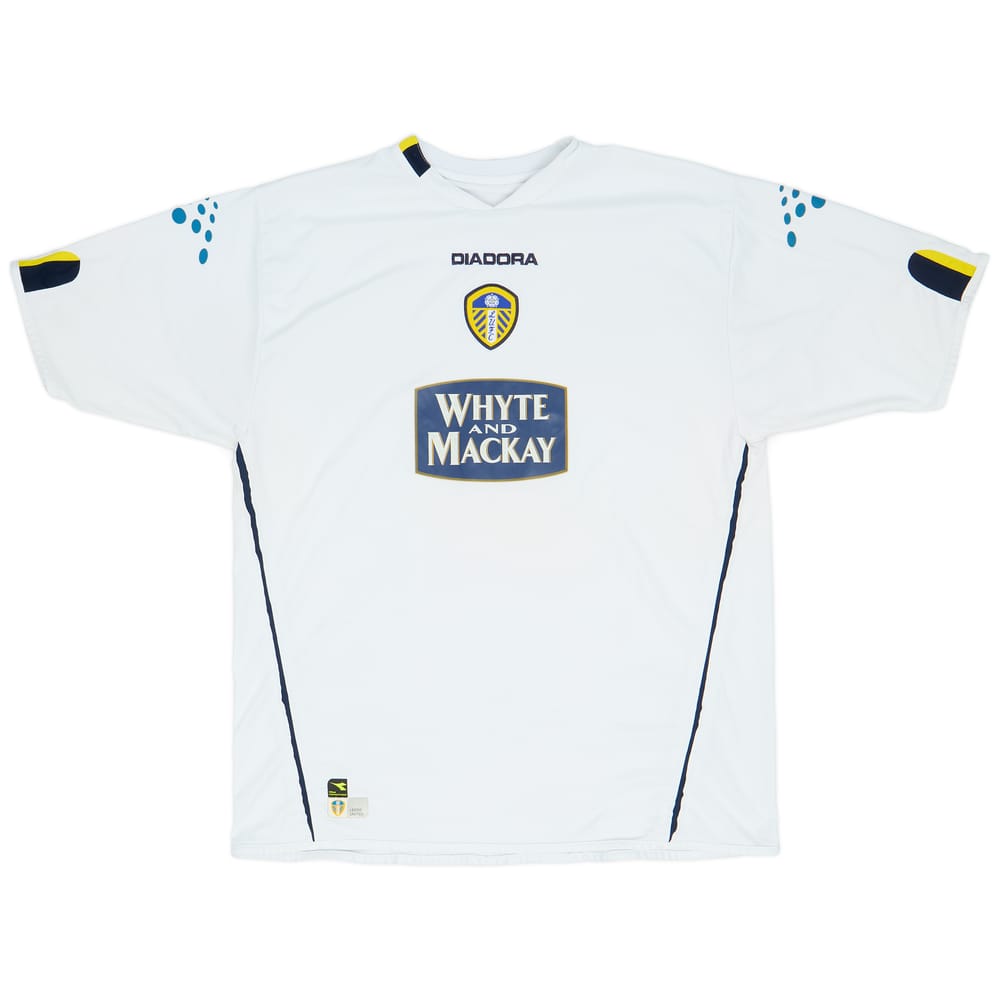 2004-05 Leeds United Home Shirt - 6/10 - (XL)