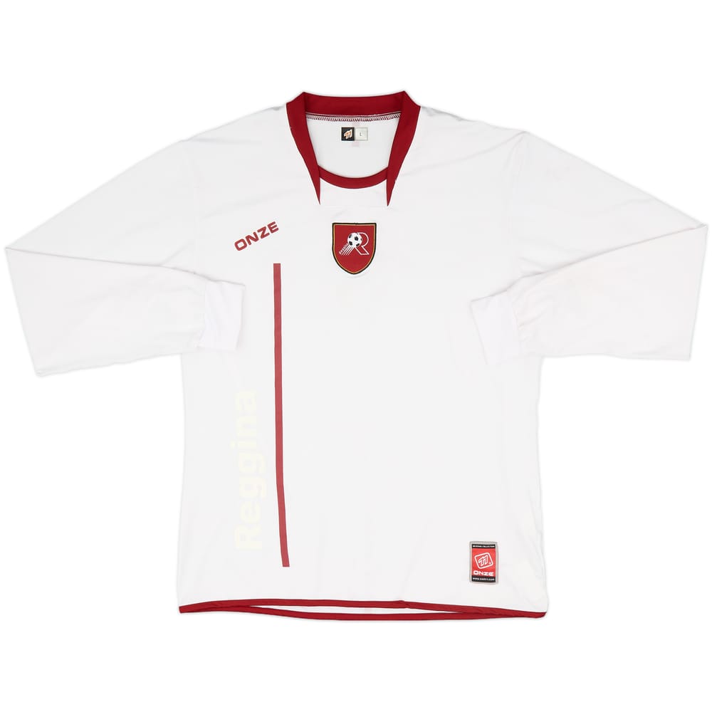 2009-10 Reggina Away L/S Shirt - 7/10 - (L)