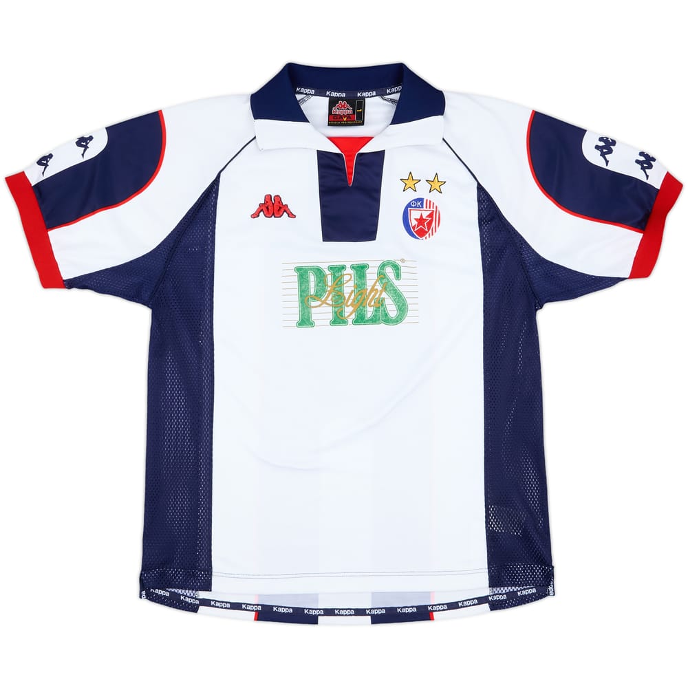 1998-00 Red Star Belgrade Away Shirt #6 - 6/10 - (L)