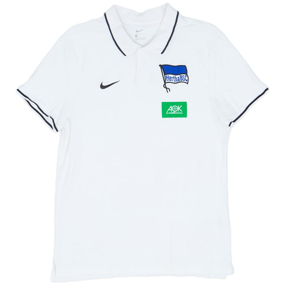 2019-20 Hertha Berlin Nike Polo Shirt - 8/10 - (L)