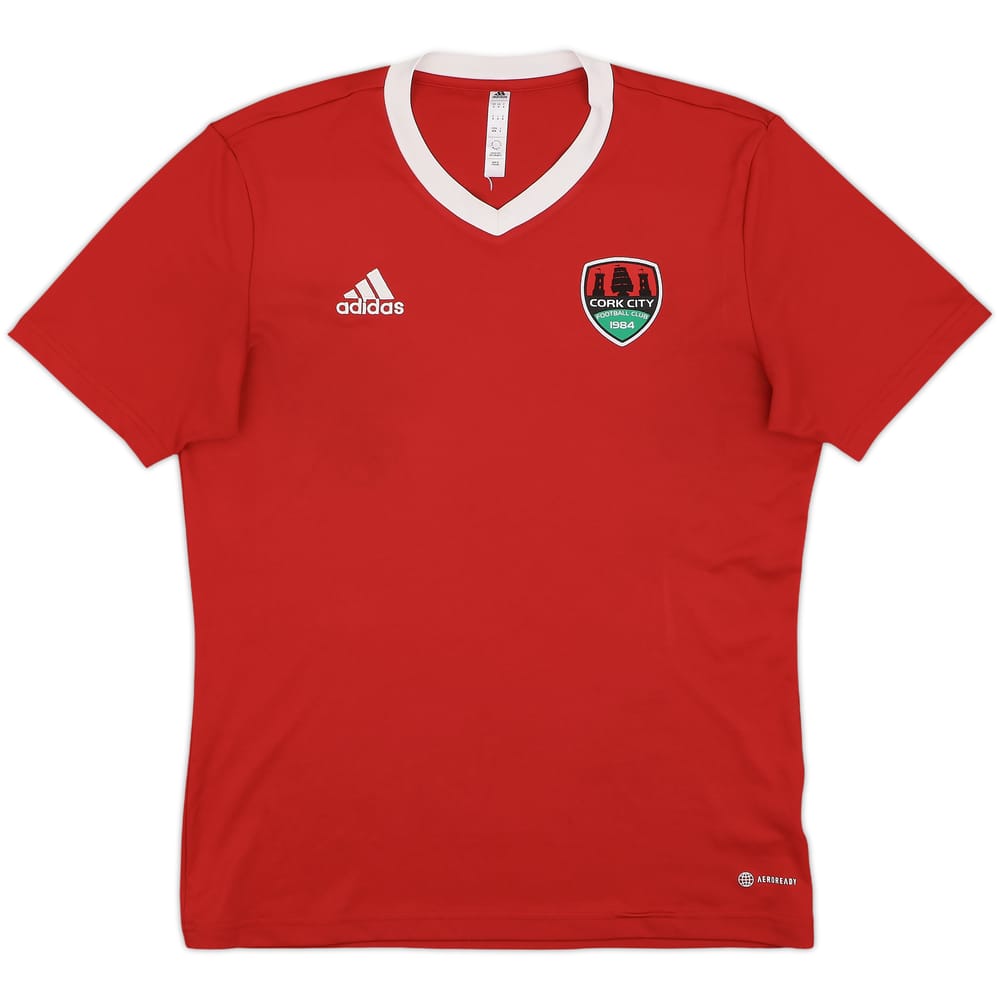 2022-23 Cork City adidas Training Shirt - 8/10 - (M)