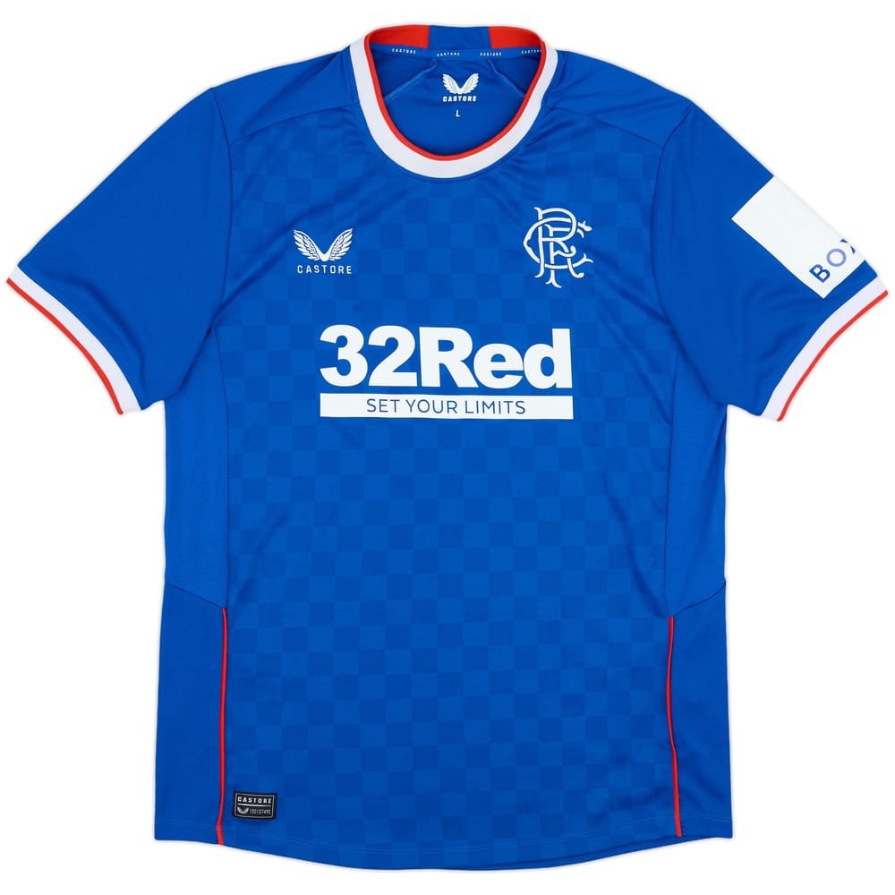 2022-23 Rangers Home Shirt  - 8/10 - (S)