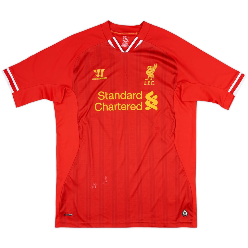 2013-14 Liverpool Home Shirt Suarez #7 - 6/10 - (XL)