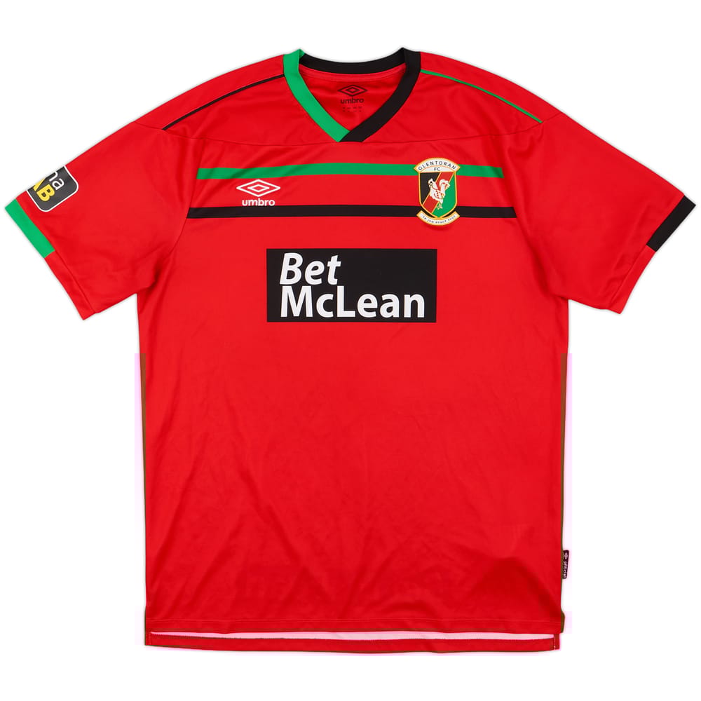 2020-21 Glentoran Away Shirt - 9/10 - (XL)