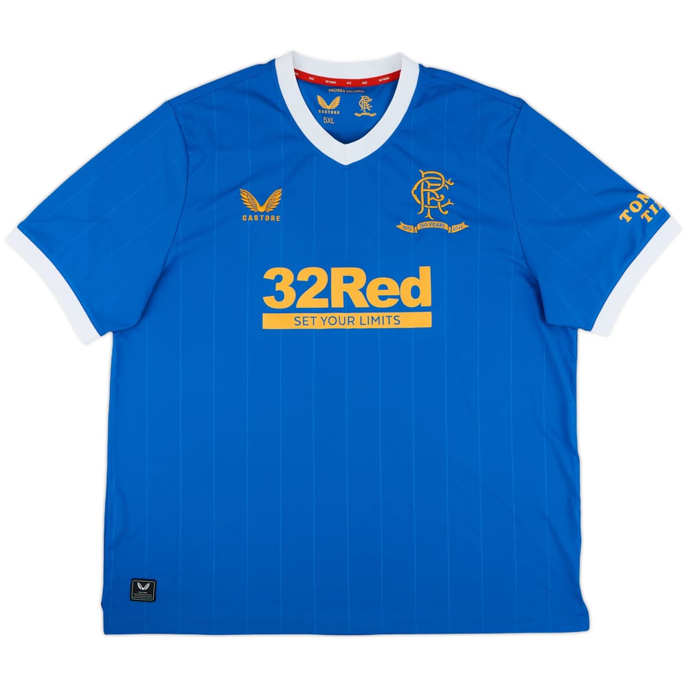 2021-22 Rangers Home Shirt - 9/10 - (5XL)