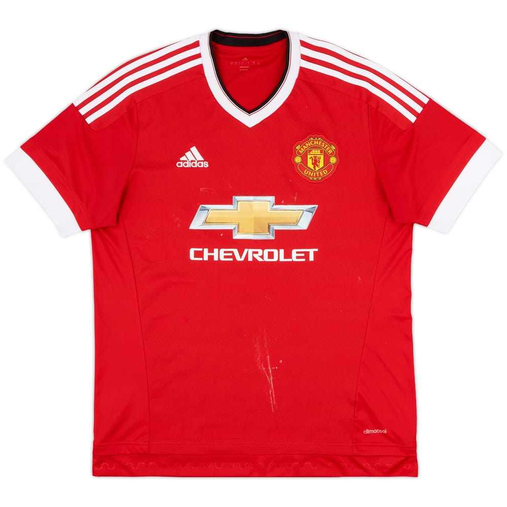 2015-16 Manchester United Home Shirt - 5/10 - (L)