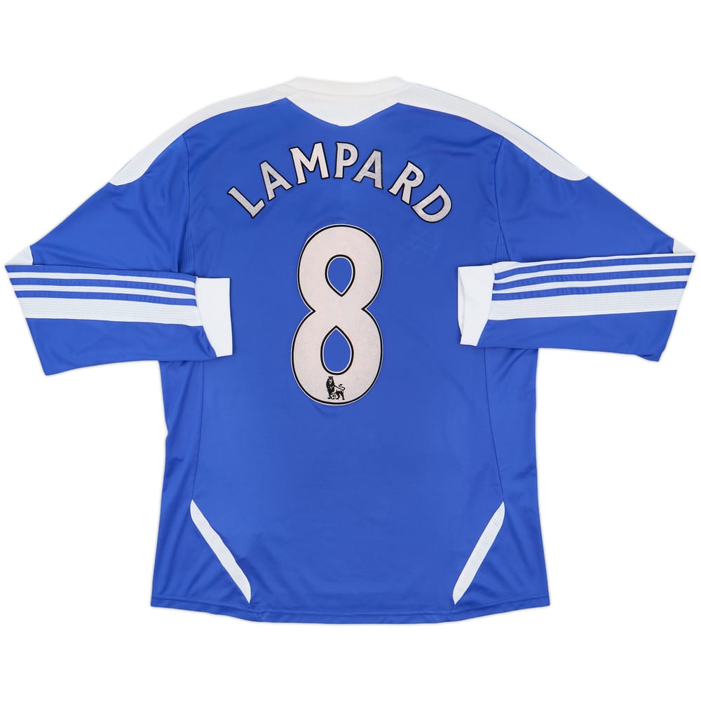 2011-12 Chelsea Home L/S Shirt Lampard #8 - 6/10 - (L)