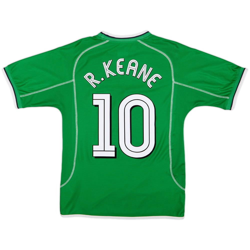 2001-03 Ireland 'World Cup 2002' Home Shirt Keane #6 - 10/10 - (S)