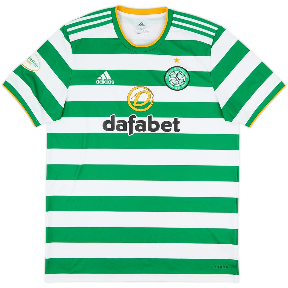 2020-21 Celtic Home Shirt - 8/10 - (L)