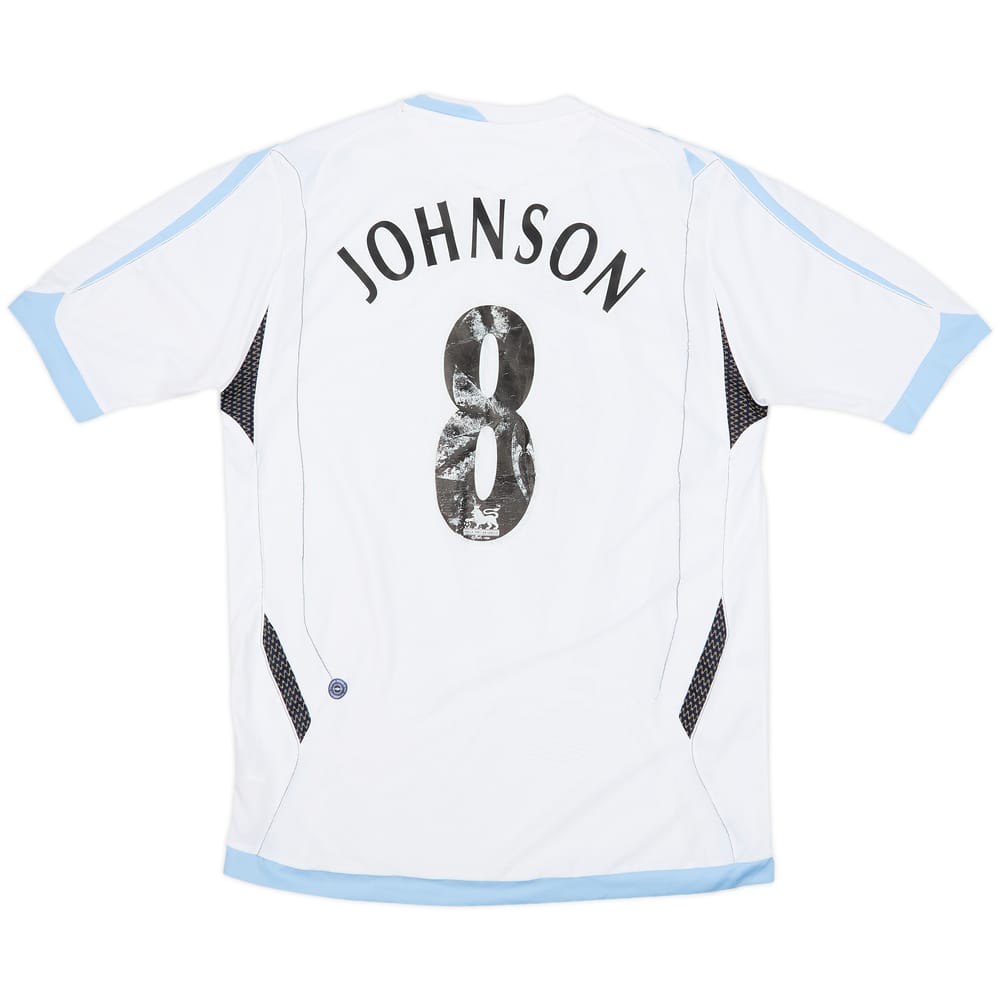 2006-07 Everton Away Shirt Johnson #8- 5/10 - (M)