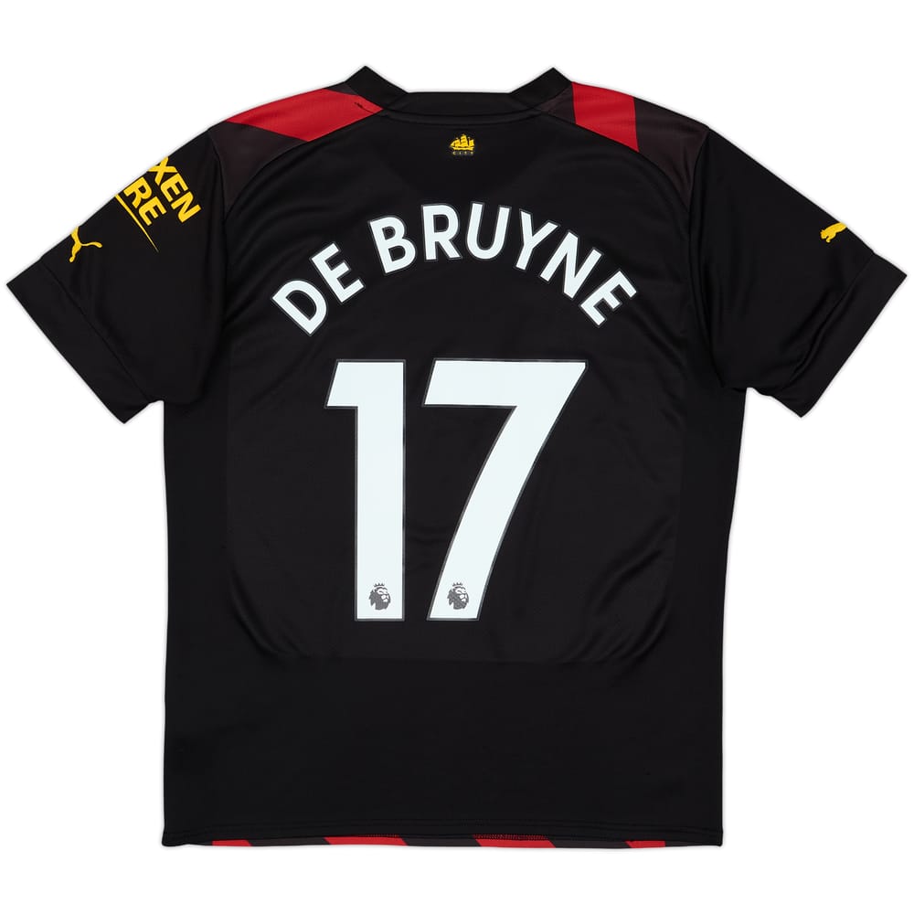 2022-23 Manchester City Away Shirt De Bruyne #17 - 8/10 - (M)