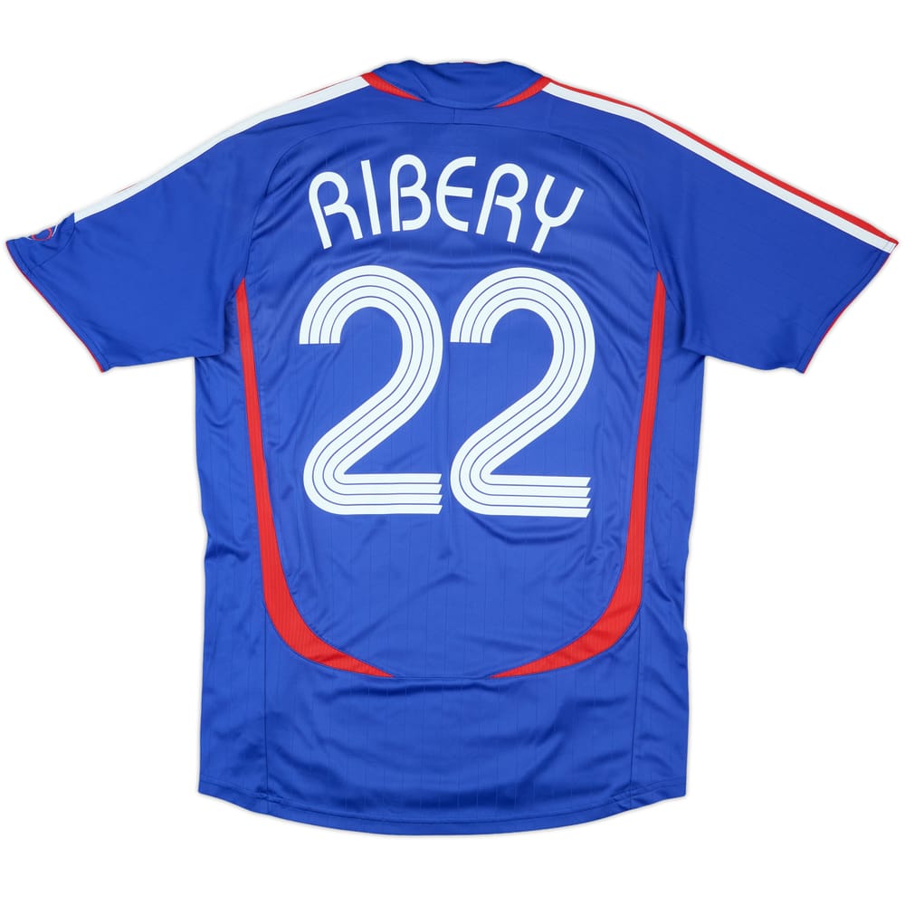 2006-07 France Home Shirt Ribery #22 - 7/10 - (M)