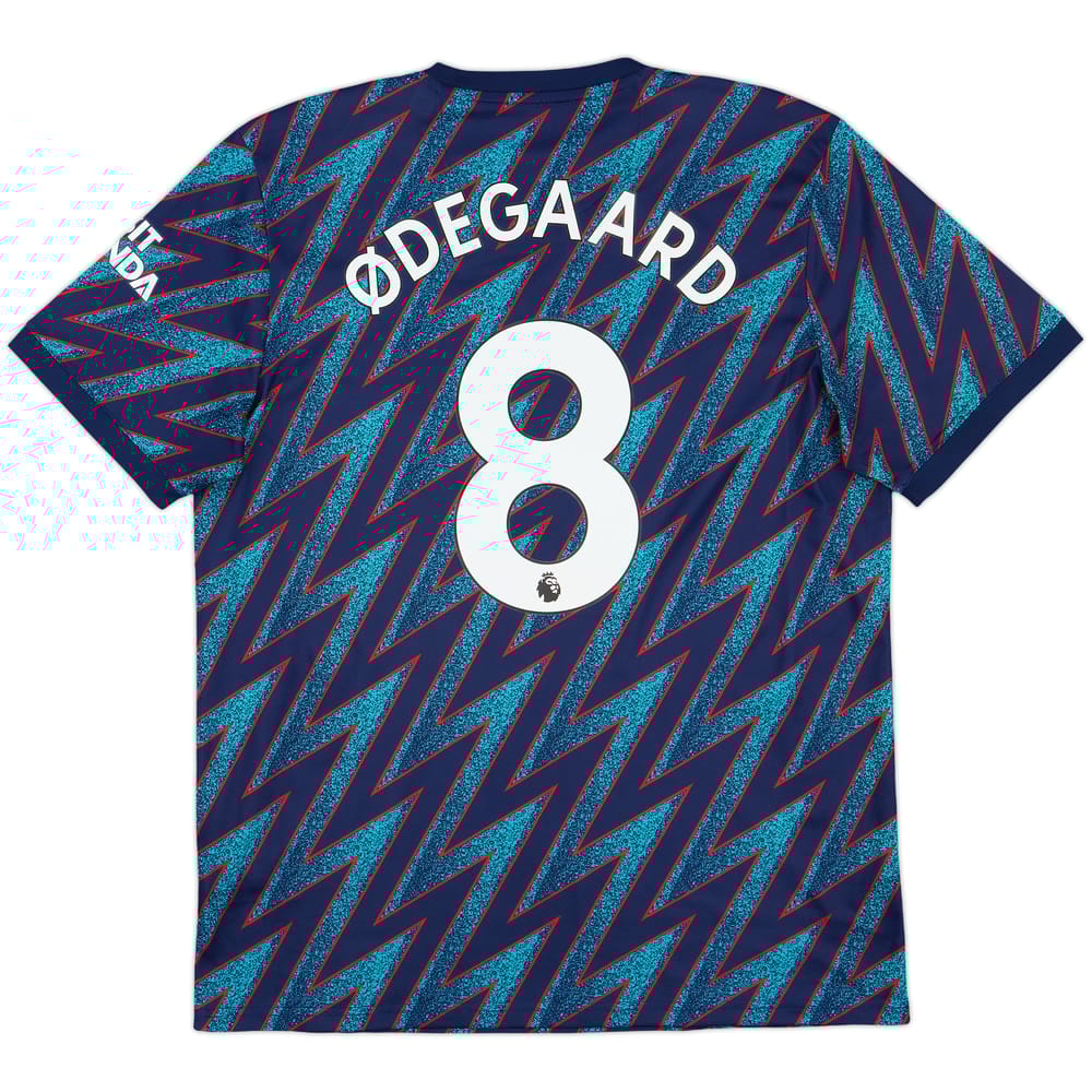 2021-22 Arsenal Third Shirt Odegaard #8 - 10/10 - (L)