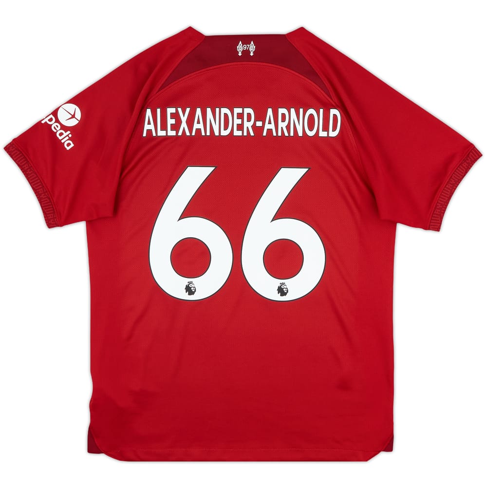 2022-23 Liverpool Home Shirt Alexander-Arnold #66 - 8/10 - (M)