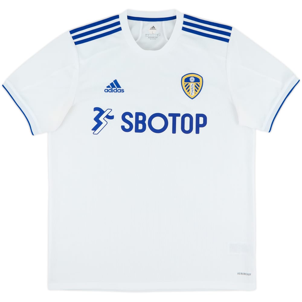 2020-21 Leeds United Home Shirt - 8/10 - (L)