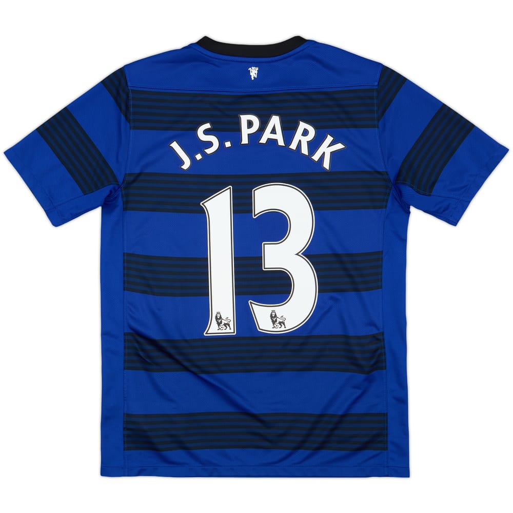 2011-13 Manchester United Away Shirt J.S.Park #13 - 8/10 - (XL.Boys)
