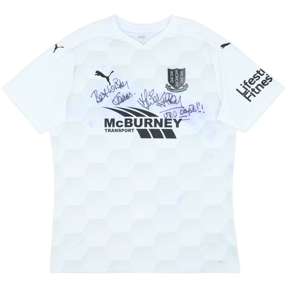 2021-22 Ballymena United Signed Away Shirt - 4/10 - (XL)