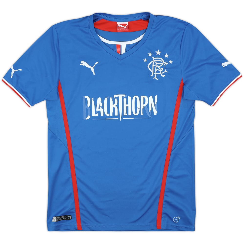 2013-14 Rangers Home Shirt - 4/10 - (S)